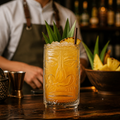 Eco-Crystal Glass Tumblers 460ml for Tiki Cocktails (Pack of 8)