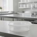 Polypropylene Round Food Storage Container Lid 7.5L for Food Preservation