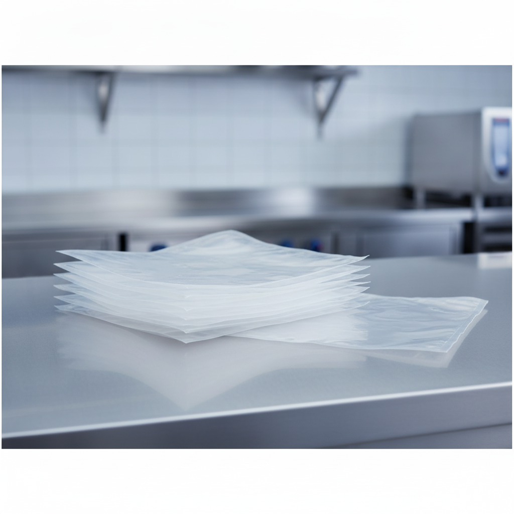 Polyester & Polyamide Vacuum Pack Bags 250x400mm for Food Storage (Pack of 100)