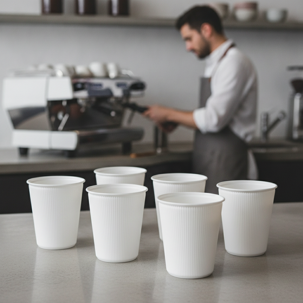 Polypropylene Zero Waste Cups 430ml for Busy Cafés (Pack of 165)