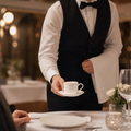 Fine China Coffee Cups 125ml for Fine Dining (Pack of 6)