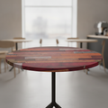 High Density Woodchip Round Table Top 600mm for Hospitality (Pack of 1)