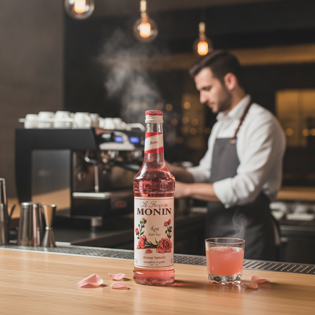 Rose Syrup 700ml for Hot Drinks & Cocktails
