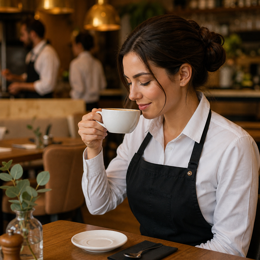 Vitrified Porcelain Cappuccino Cups 200ml for Cafés & Restaurants (Pack of 12)