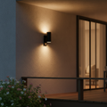 Aluminium Outdoor Wall Light with Motion Sensor for Patios & Doorways