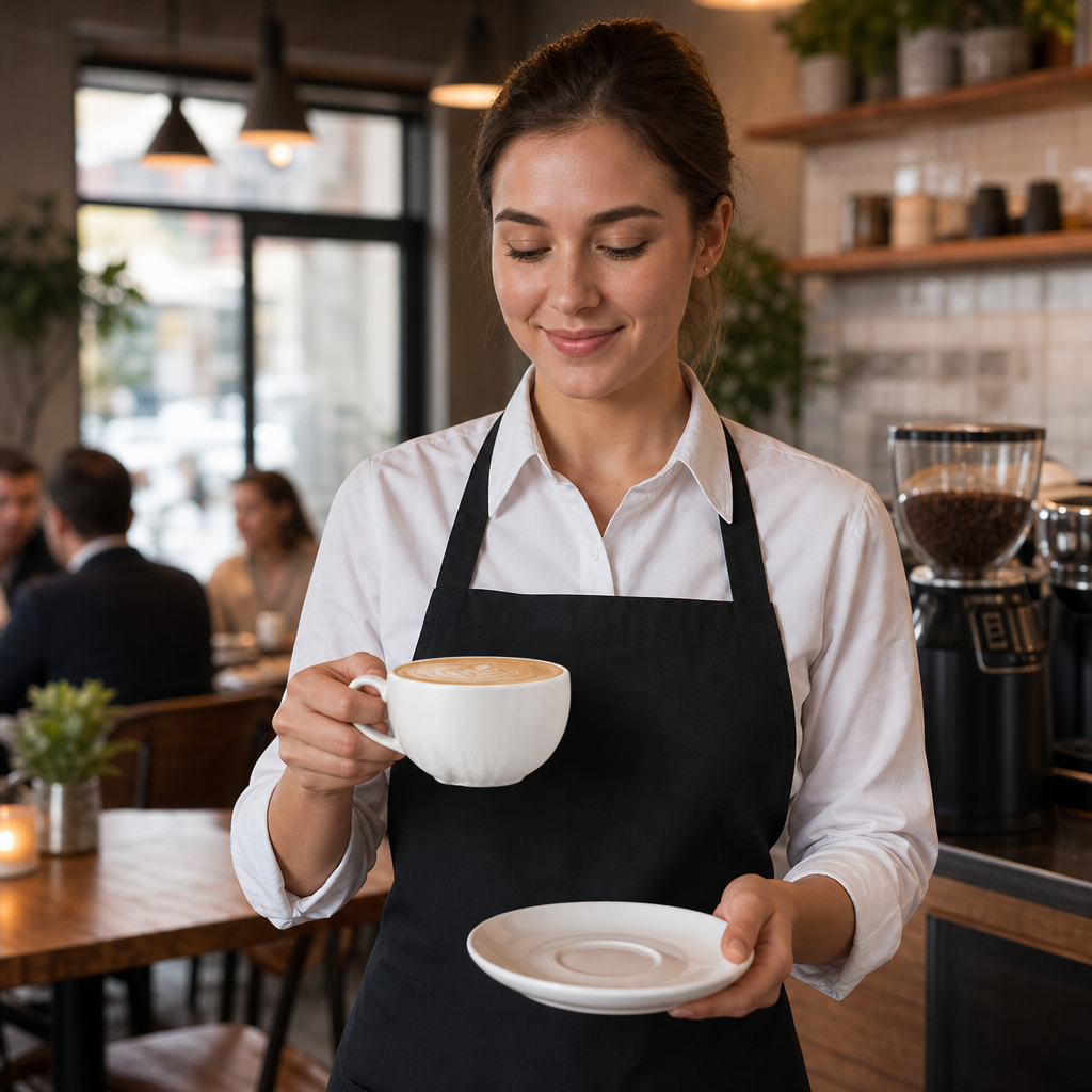 Cappuccino Cups Super Vitrified Ceramic 340ml for Modern Hospitality (Pack of 12)