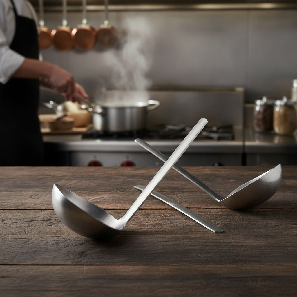 Stainless Steel Vintage Look Spoon 175mm for Catering & Hospitality