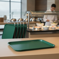 Polypropylene Rectangular Tray 410x300mm for Self-Service Dining