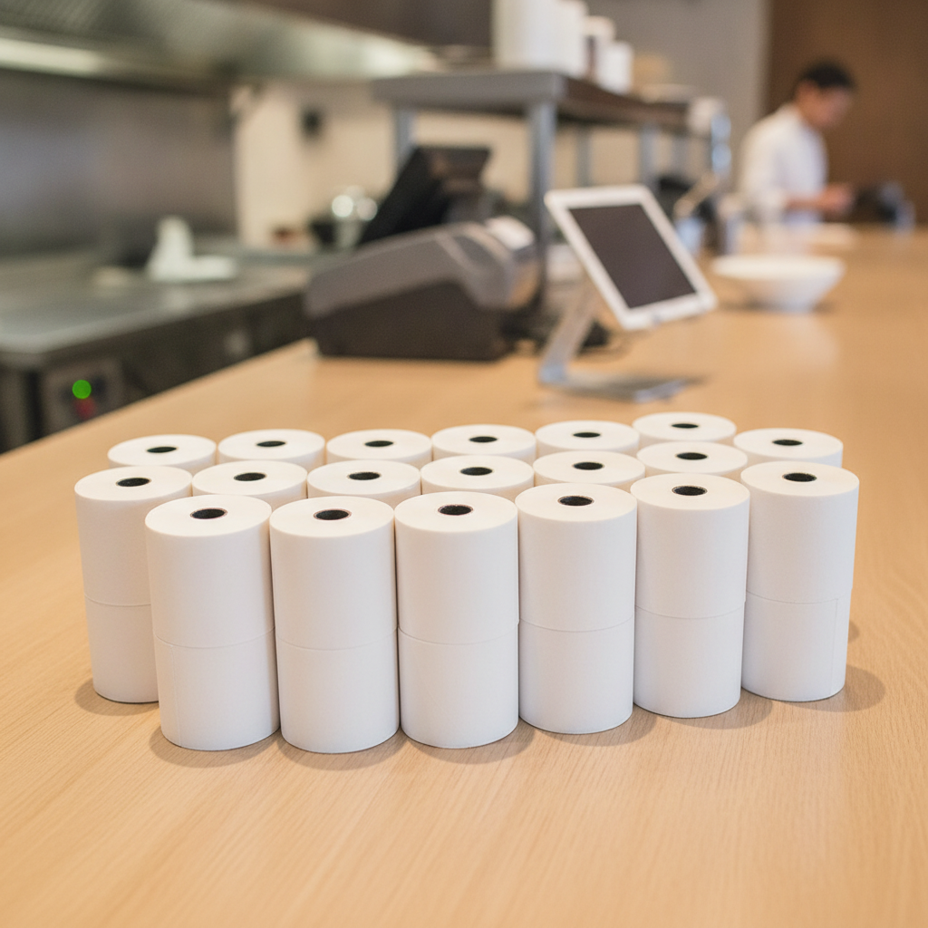 Thermal Paper Till Rolls 57mm for Cash Registers (Pack of 20)