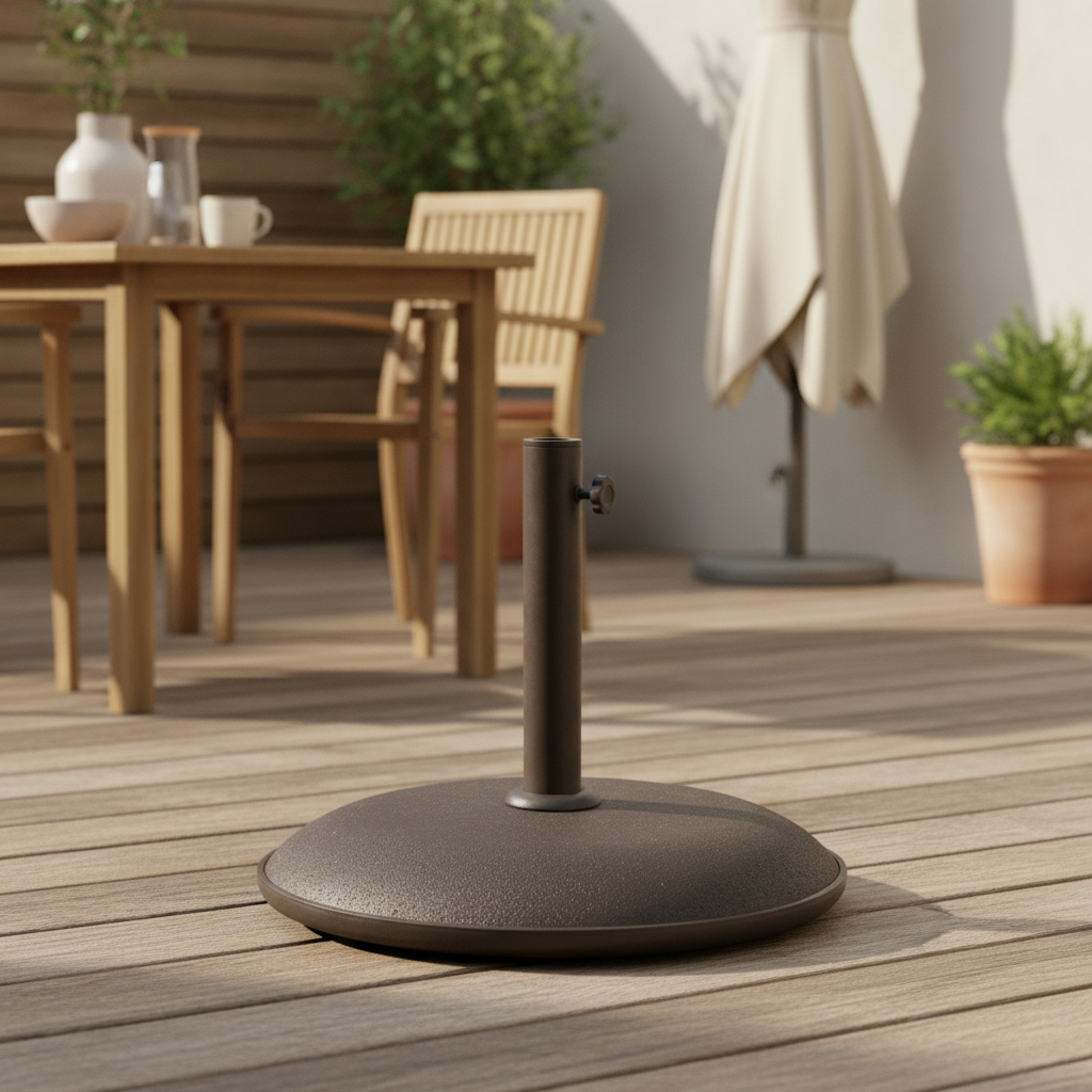 Concrete Parasol Base 15kg for Outdoor Dining