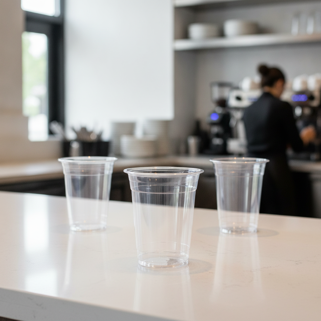 Clear rPET Cups 340ml for Outdoor Events (Pack of 400)