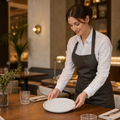 Walled Plates 210mm Vitrified Stoneware for Dining Tables (Pack of 6)