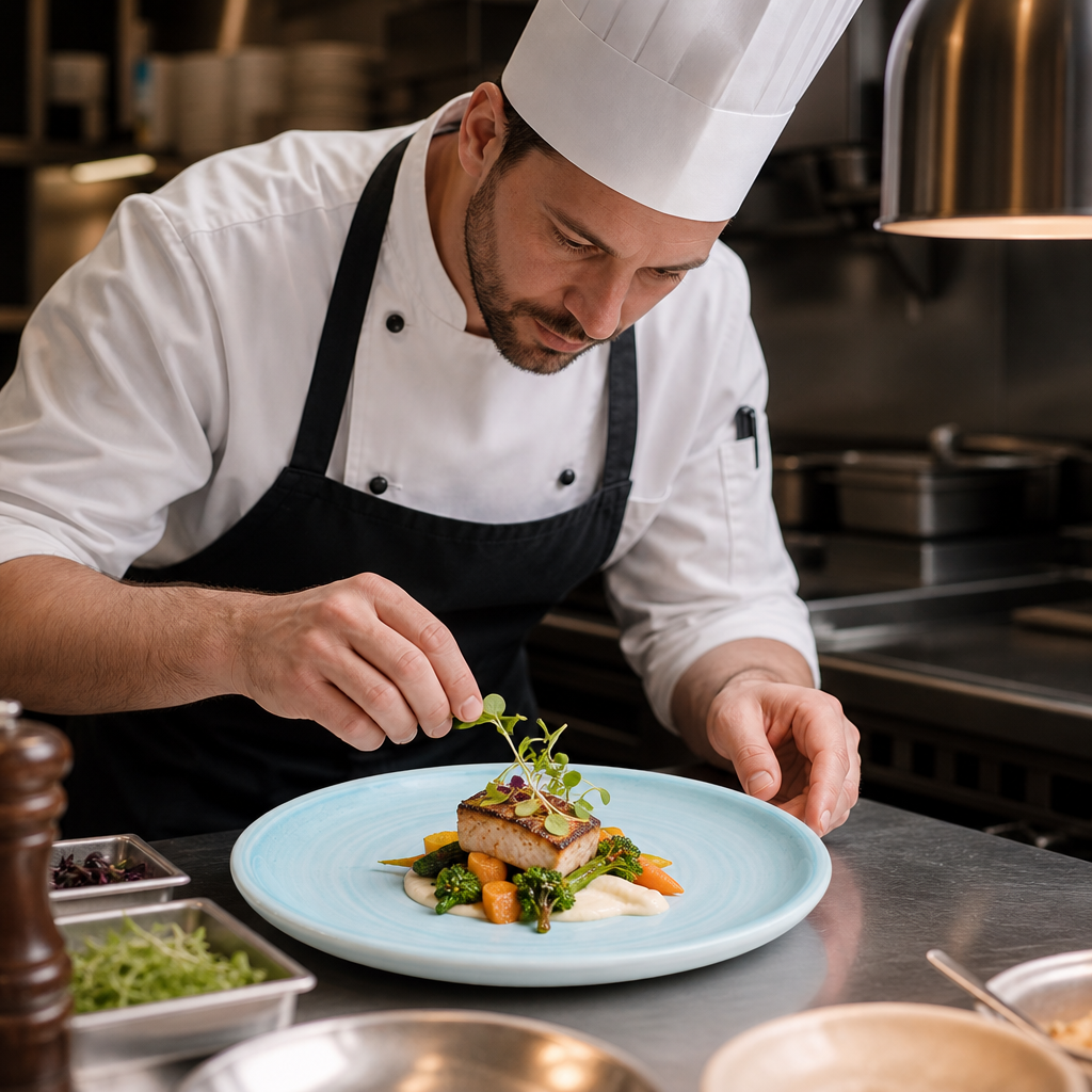 Walled Plates 260mm Vitrified Ceramic for Professional Plating (Pack of 6)
