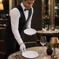 Plates 168mm Bone China for Upscale Dining (Pack of 12)
