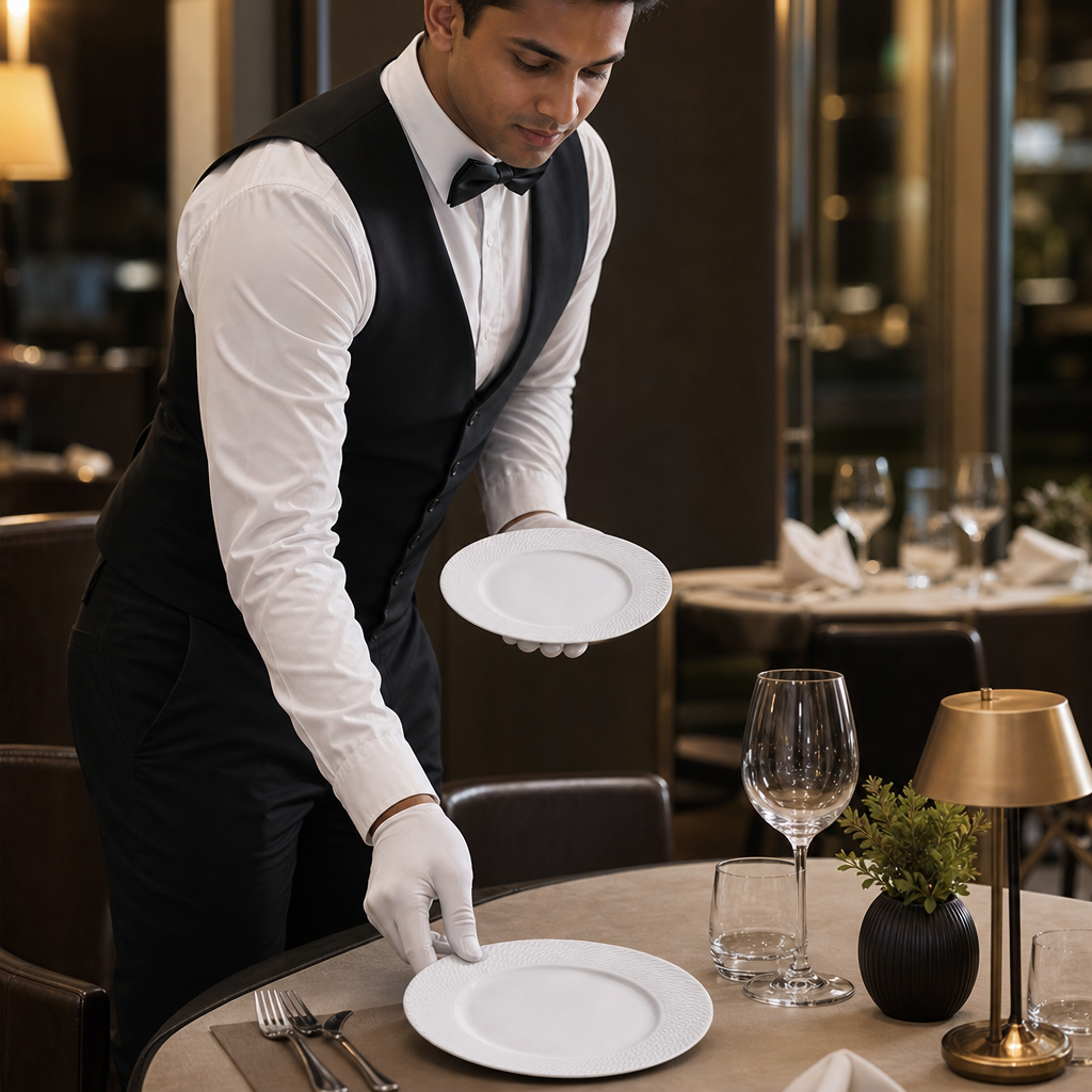 Plates 168mm Bone China for Upscale Dining (Pack of 12)