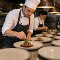 Fire Presentation Plates 280mm Porcelain for Professional Use (Pack of 12)