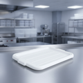 Plastic Food Storage Box Lid 32L for Commercial Kitchens
