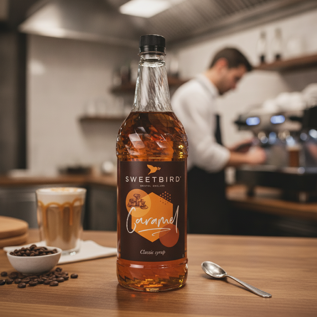 Caramel Syrup 1L for Coffee and Baking
