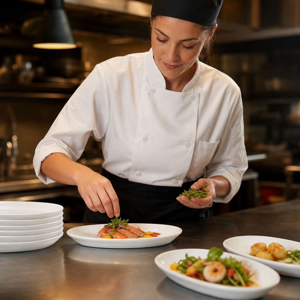 Oval Platters 202mm Porcelain for Catering Industry (Pack of 12)