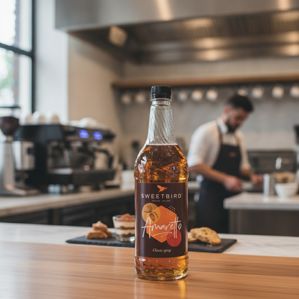 Classic Amaretto Syrup 1L for Coffee & Desserts