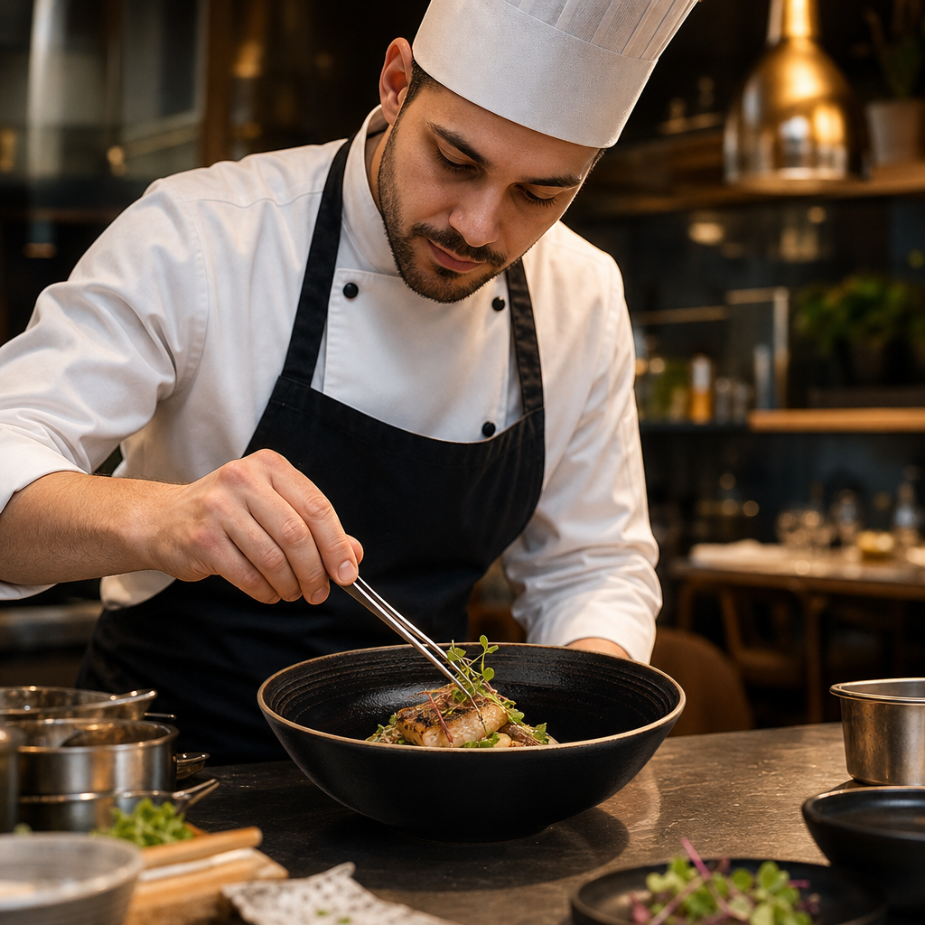 Alumina Tall Bowls 180mm Vitrified Ceramic for Fine Dining (Pack of 12)