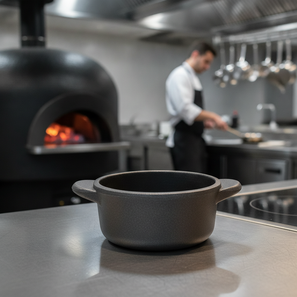 Cast Aluminium Mini Casserole Dish 100mm for Charcoal Ovens
