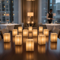Solid Alabaster Table Lamp 57mm x 86mm for Restaurants & Events (Pack of 12)