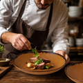 Deep Coupe Plates 281mm Brown Porcelain for Farm-to-Table Dining (Pack of 12)