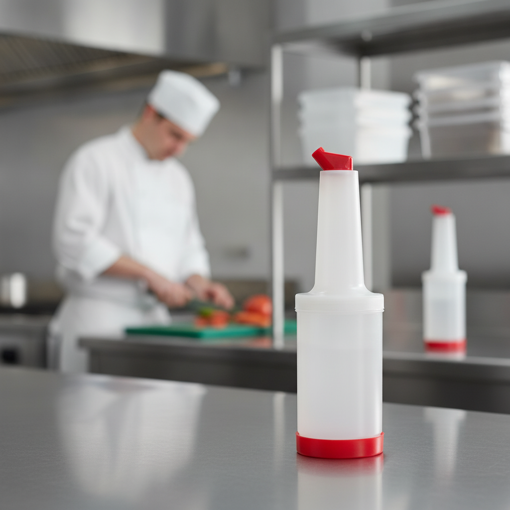 Plastic Save and Pour Bottle 946ml for Easy Ingredient Storage