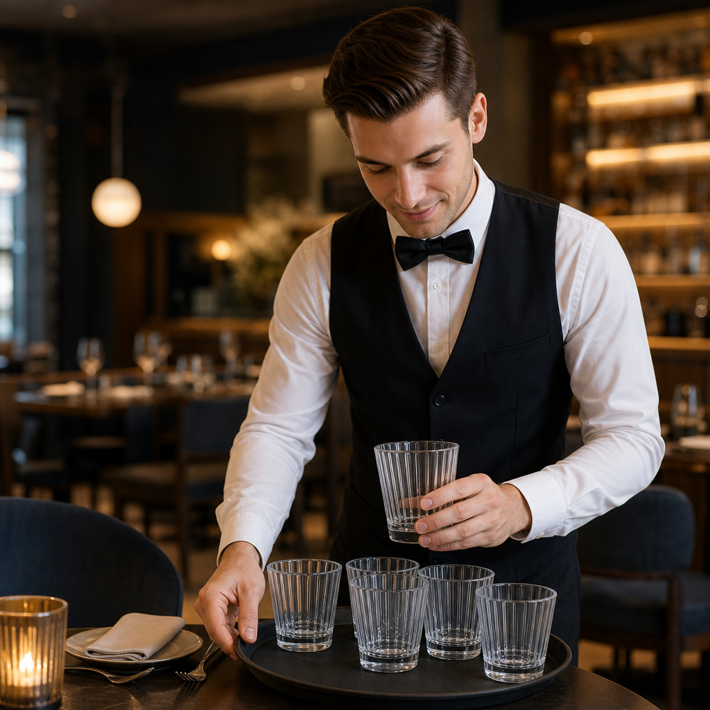 Polycarbonate Stacking Tumblers 340ml for Bars & Restaurants (Pack of 6)
