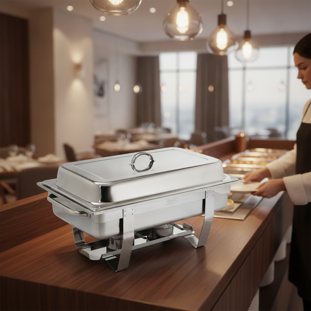 Stainless Steel Chafing Set 9L for Buffet Services