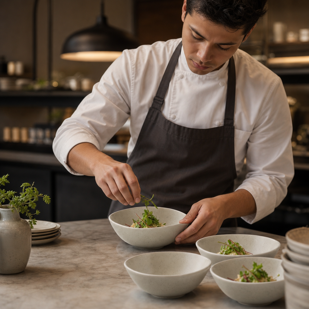 Small Bowls 155mm Sand Porcelain for Elegant Dining (Pack of 6)