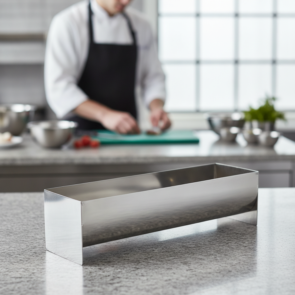 U Shaped Stainless Steel Terrine Mould 1.1L for Buffets