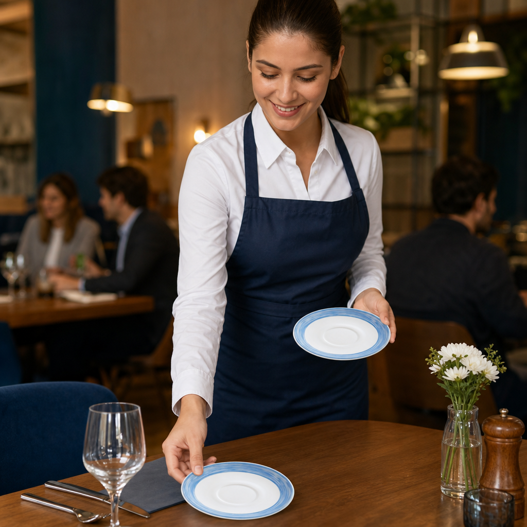 Saucers 140mm Glass for Restaurants & Cafés (Pack of 48)