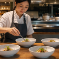 Contour Shallow Bowls 116mm Grey Ceramic for Restaurants (Pack of 12)