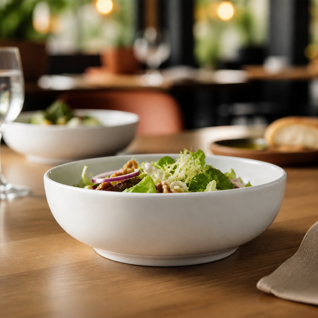 White Taste Bowls 175mm for Casual Dining - Pack of 12