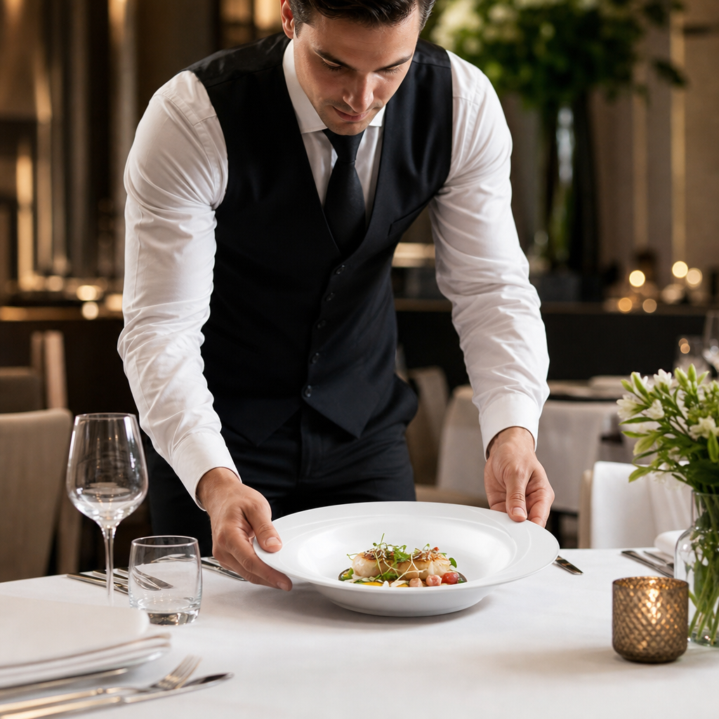 Ultimate Bowls 300mm Porcelain for Fine Dining (Pack of 6)