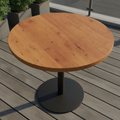 High Density Woodchip Round Table Top 700mm for Indoor & Outdoor Use