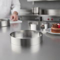 Stainless Steel Mousse Ring 200mm for Food Presentation