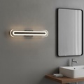 Plastic Black Wall Light for Bathrooms & Living Spaces