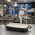 Cast Iron Rectangular Dish 2.8L for Events & Catering
