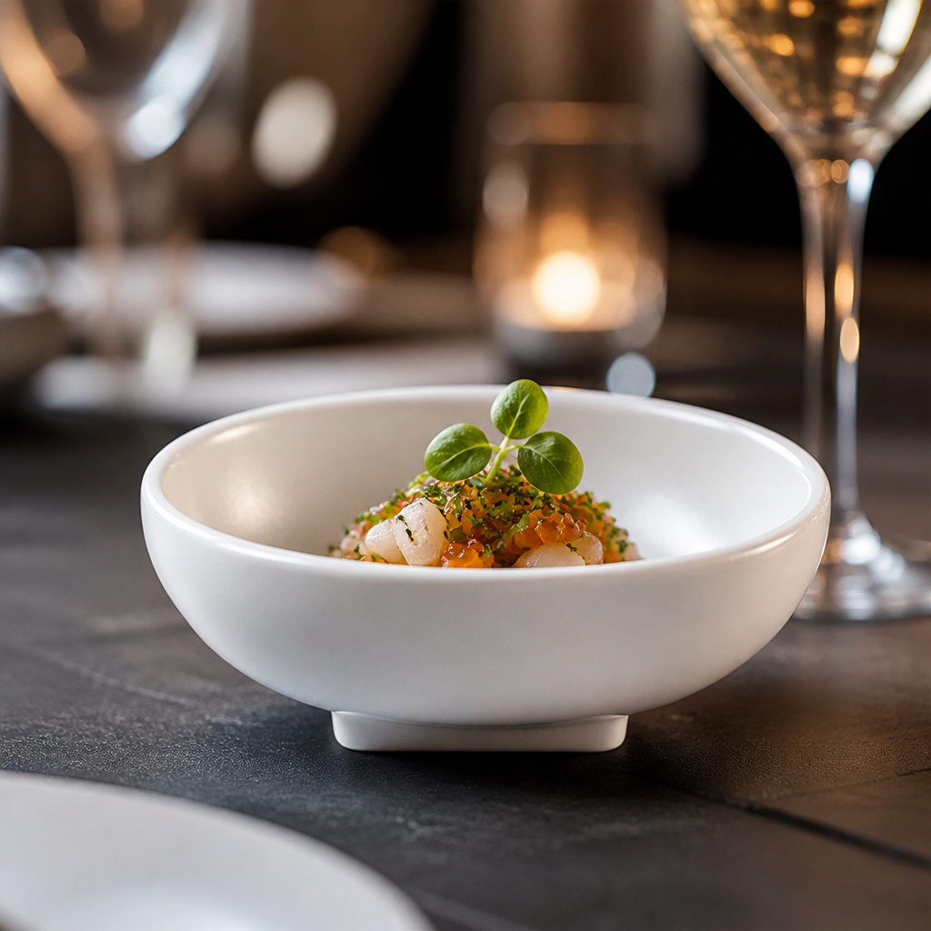 Porcelain Taste Bowls 130mm for Casual Dining - Pack of 12