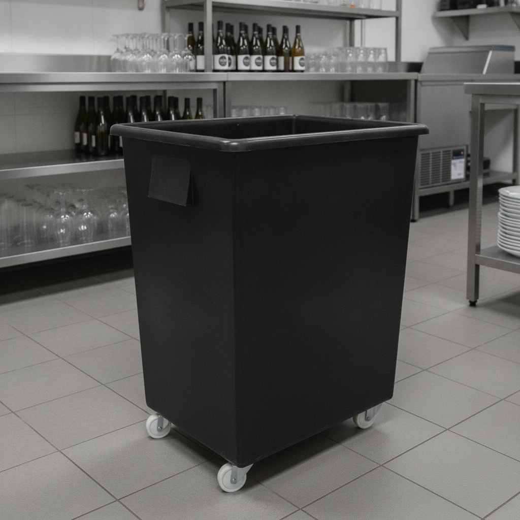 Polyethylene Bottle Skip 130L for Large-Scale Events