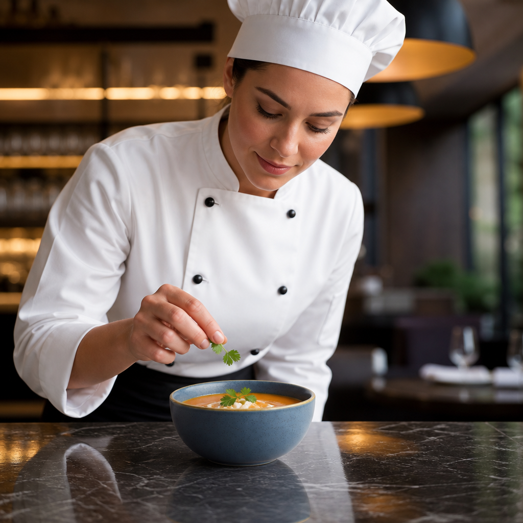 Soup Bowls 470ml Blue Vitrified Ceramic for Hospitality (Pack of 12)