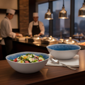 Melamine Blue Ocean Bowl 3L for Buffet Service