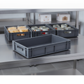 Polypropylene Grey Stacking Container 21L for Food Storage