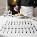 18/10 Stainless Steel Table Forks for Elegant Dining (Pack of 12)