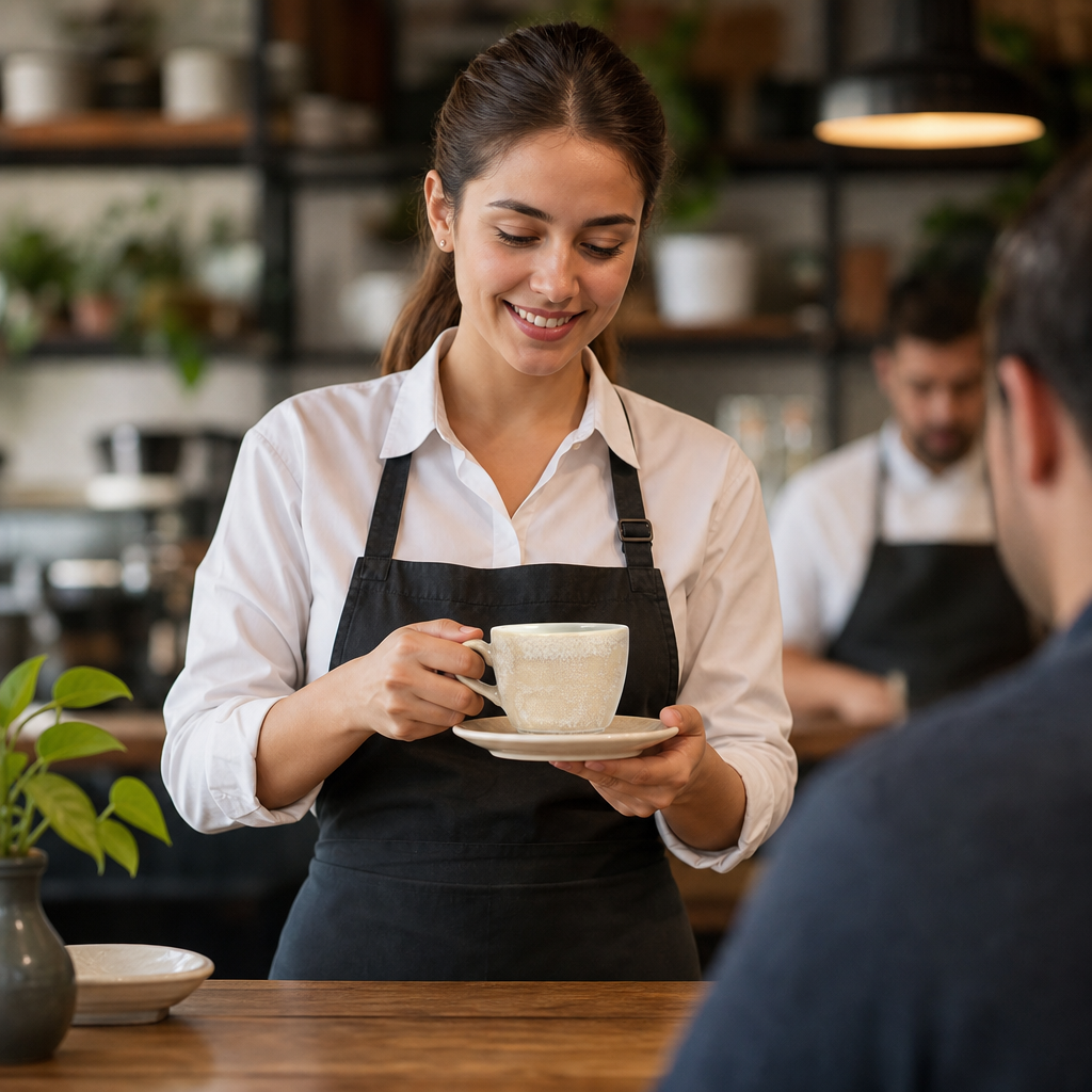 Vitrified China Sandstone Cups 85ml for Restaurants & Cafés (Pack of 12)
