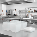Polypropylene Flexible Food Storage Container 1.5L for Professional Kitchens (Pack of 6)