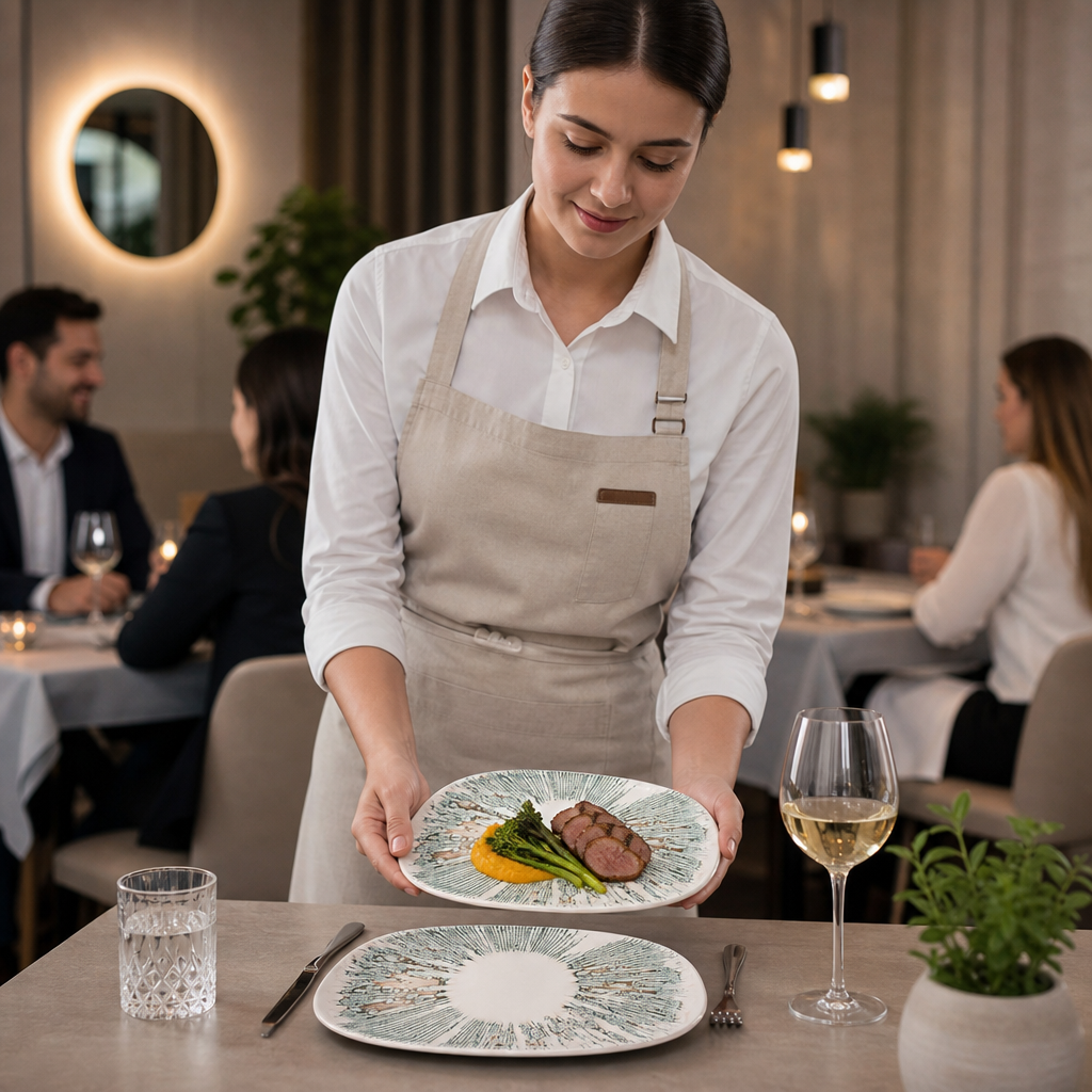 Oblong Plates 220x150mm Pink Vitrified Ceramic for Everyday Service (Pack of 12)